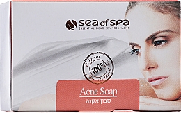 Przeciwtrądzikowe mydło kosmetyczne - Sea of Spa Dead Sea Health Soap Acne Soap — Zdjęcie N2