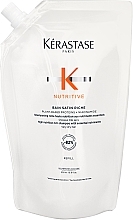 Nawilżający szampon-kąpiel do bardzo suchych włosów - Kerastase Nutritive Bain Satin Riche Shampoo (uzupełnienie) — Zdjęcie N1