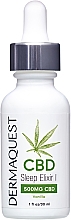 Suplement diety-eliksir - Dermaquest CBD Sleep Elixir I 500mg Vanilla  — Zdjęcie N1