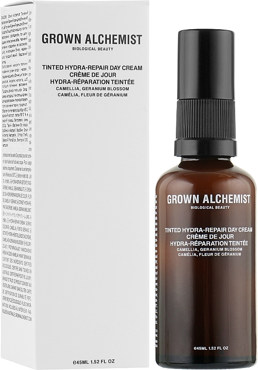 Tonizujący i nawilżający krem ​​do twarzy na dzień - Grown Alchemist Tinted Hydra-Repair Day Cream — Zdjęcie N2