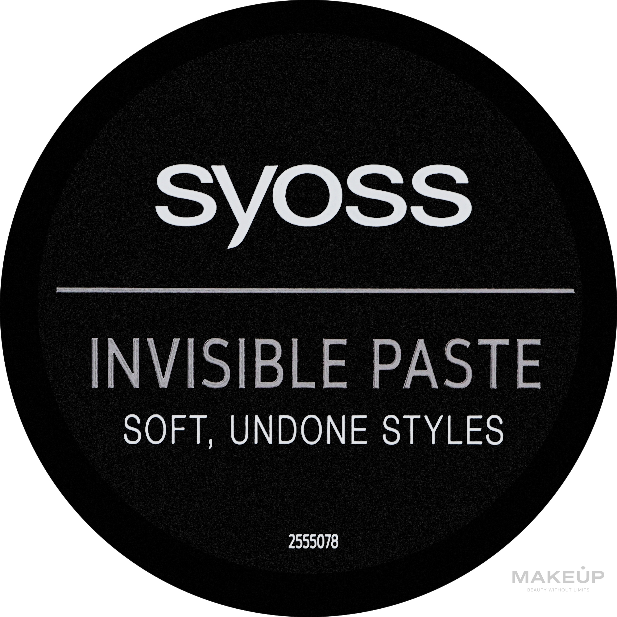 Nabłyszczająca pasta do stylizacji włosów - Syoss Invisible Paste Light Control — Zdjęcie 100 ml