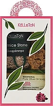 Kup Zestaw, mydło o zapachu róży - Kalliston Gift Box (soap/100g + stone/1pcs + sponge/1pcs)