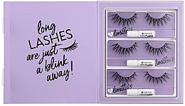 Zestaw sztucznych rzęs - Essence Set 3 x Lash Like A Boss 02-My lashes Are Limitless False Eyelashes — Zdjęcie N2