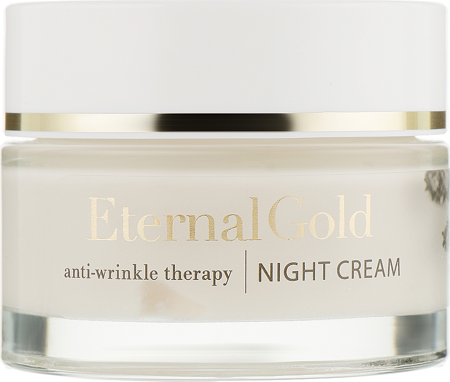 Złoty krem liftingujący na noc - Organique Eternal Gold Golden Lifting Night Cream — Zdjęcie N1