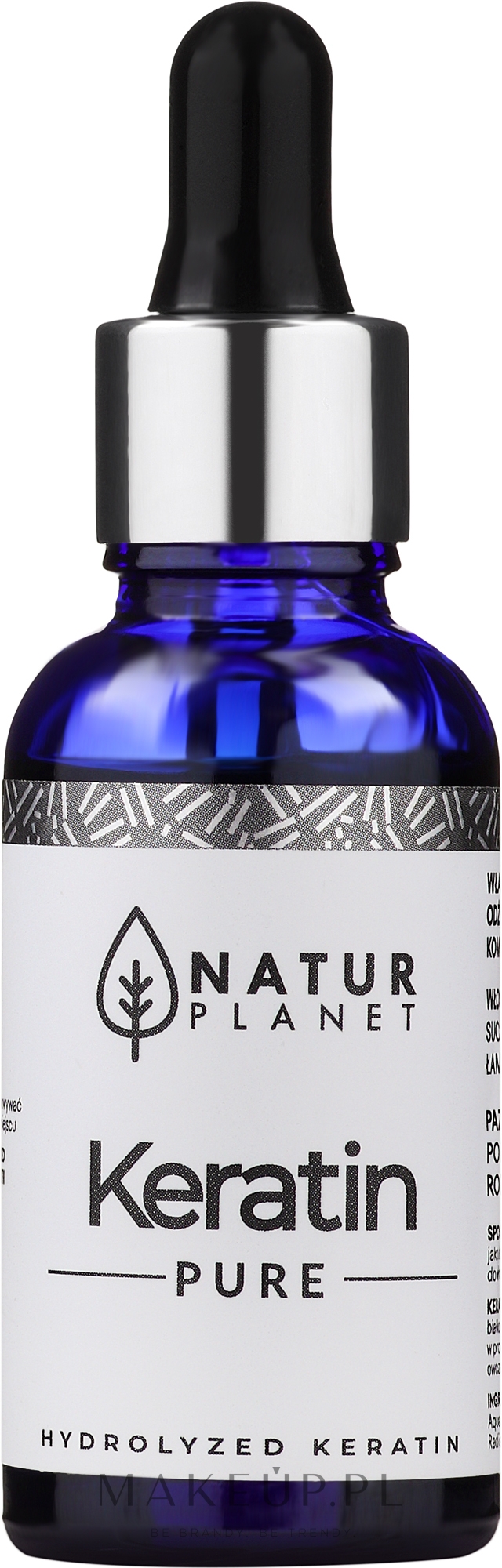 Keratyna do włosów - Natur Planet Serum Keratin Pure 100% — Zdjęcie 30 ml