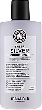 PRZECENA! Srebrna odżywka przeciw żółceniu się włosów - Maria Nila Sheer Silver Conditioner * — Zdjęcie N2
