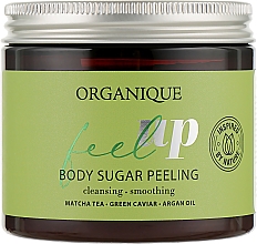 Energetyzujący peeling cukrowy do ciała - Organique Feel Up Body Sugar Peeling — Zdjęcie N1