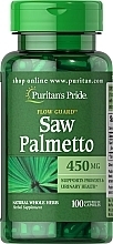 Kup Suplement diety dla mężczyzn - Puritan's Pride Saw Palmetto 450mg Capsules