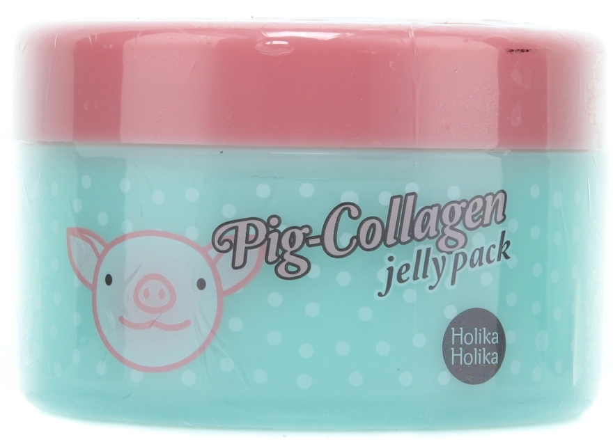 Maska kolagenowa na noc - Holika Holika Pig-Collagen Jelly Pack — Zdjęcie N1