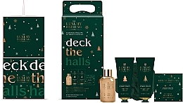 Zestaw - Grace Cole The Luxury Bathing Deck The Halls Set (b/cr/50ml + h/cr/50ml + bath/caviar/80g + b/wash/50ml)  — Zdjęcie N1