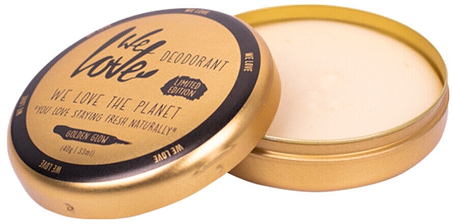 Zestaw - We Love The Planet Golden Glow (deo/40g + l/balm/4.9g) — Zdjęcie N5