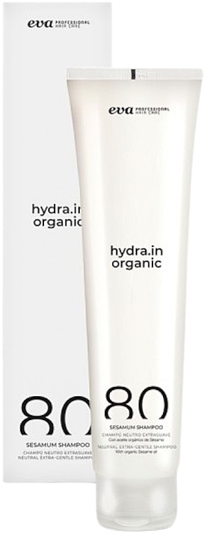 Szampon do włosów - Eva Professional Hydra.In Organic Sesamum Shampoo 80 Extra-Soft — Zdjęcie N1