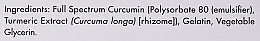 Kurkumina - Solgar Full Spectrum Curcumin Liquid Extract Softgels — Zdjęcie N6