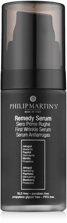 Serum przeciw pierwszym oznakom starzenia się skóry - Philip Martin's Remedy Serum — Zdjęcie N2