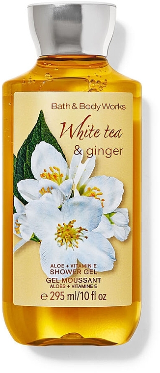 Żel pod prysznic - Bath and Body Works White Tea & Ginger Daily Nourishing Body Lotion — Zdjęcie N1