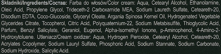Pielęgnująca farba do włosów - Joanna Naturia Organic Permanent Hair Color Cream — Zdjęcie N4