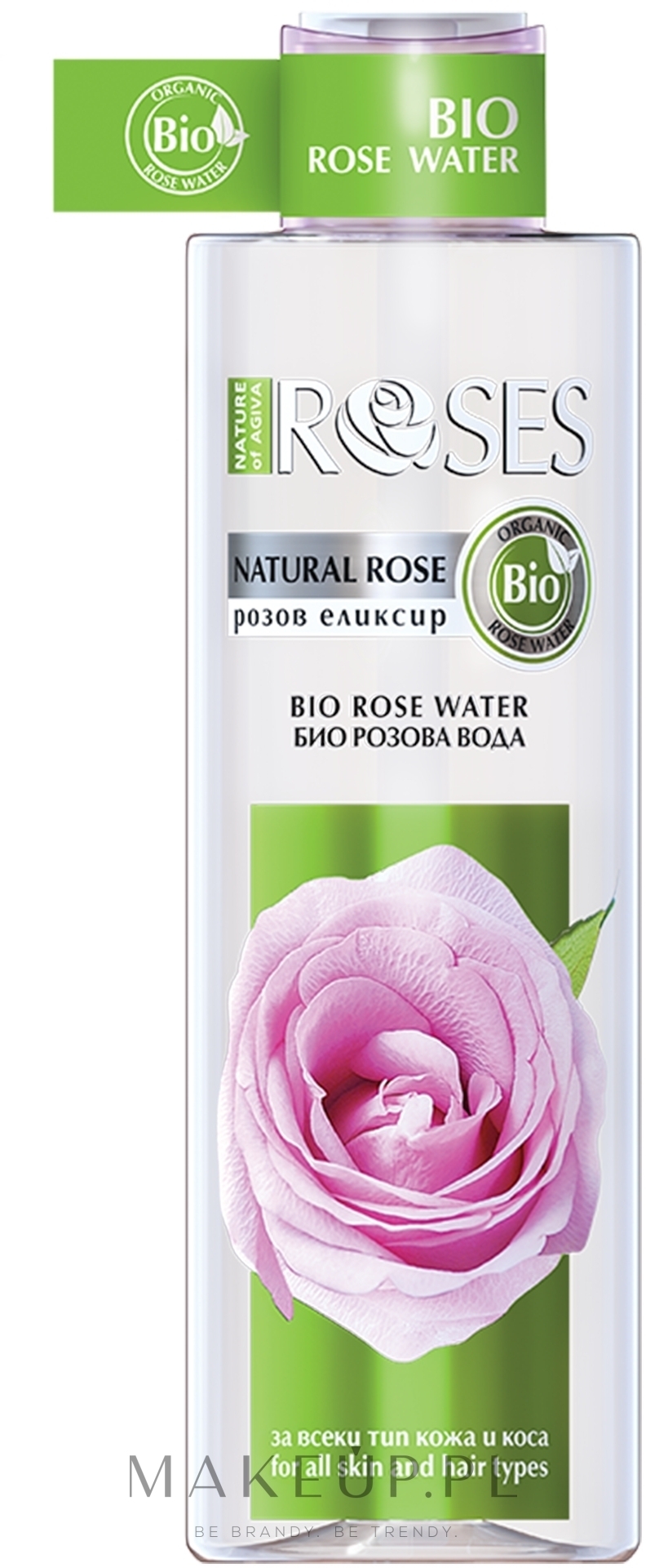 Woda różana - Nature of Agiva Roses Bio Rose Water — Zdjęcie 200 ml