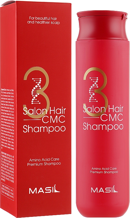 Szampon z aminokwasami - Masil 3 Salon Hair CMC Shampoo — Zdjęcie N4
