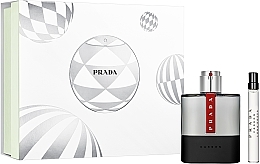 Prada Luna Rossa Carbon - Zestaw (edt/100ml + edt/10ml) — Zdjęcie N1