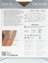 Rajstopy Slim 20 DEN, daino - Giulia — Zdjęcie N2
