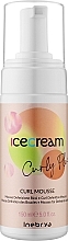Pianka do stylizacji włosów kręconych - Inebrya Ice Cream Pro-Volume Mousse Conditioner — Zdjęcie N1