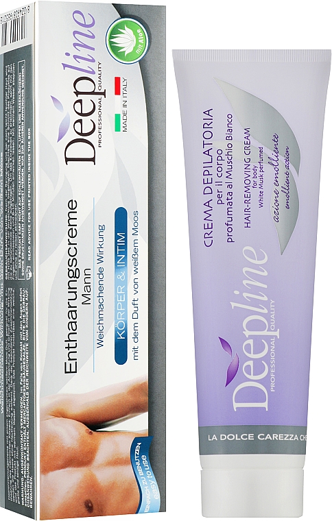 Krem do depilacji ciała dla mężczyzn - Arcocere Deepline Hair-Removing Body Cream For Men — Zdjęcie N2