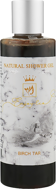 Naturalny żel pod prysznic Smoła brzozowa - Enjoy & Joy Enjoy Eco Natural Shower Gel