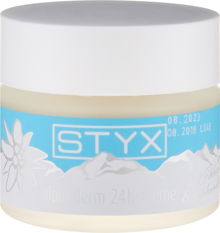 Pielęgnacyjny krem do twarzy z alpejskimi ziołami i mlekiem klaczy - Styx Naturcosmetic Alpin Derm 24h-Cream — Zdjęcie N2