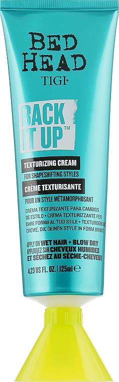 Krem teksturujący do włosów - Tigi Bed Head Back It Up Texturizing Cream