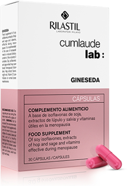 Suplement diety w okresie menopauzy - Cumlaude Lab Ginesede — Zdjęcie N1
