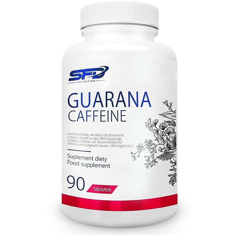 Suplement diety Guarana & Kofeina - SFD Nutrition Guarana & Caffeine 400 mg — Zdjęcie N1