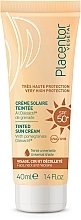 Kup Koloryzujący krem ​​​​przeciwsłoneczny - Placentor Vegetal Tinted Sun Cream SPF50+