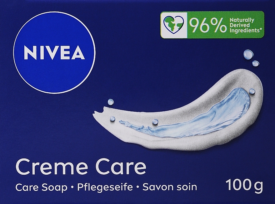 PRZECENA! Kremowe mydło pielęgnujące w kostce - NIVEA Creme Care Soap * — Zdjęcie N6