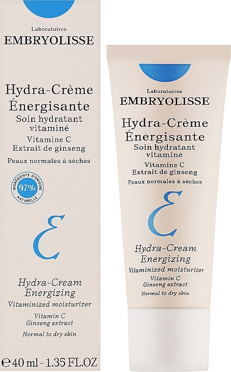 Krem do twarzy z witaminą C - Embryolisse Laboratories Hydra-Cream Energizing — Zdjęcie N3