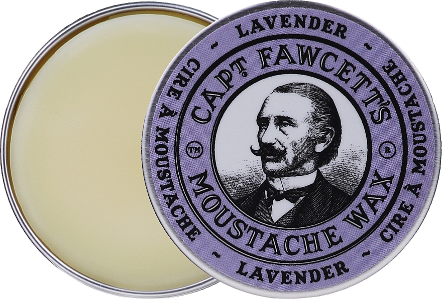 Wosk do wąsów - Captain Fawcett Lavender Moustache Wax — Zdjęcie N1