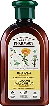 Balsam do włosów przetłuszczających się Nagietek lekarski i olejek rozmarynowy - Green Pharmacy — Zdjęcie N1