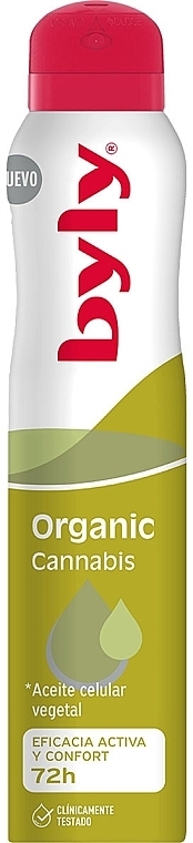 Dezodorant w sprayu - Byly Desodorant Oganic Cannabis — Zdjęcie N1