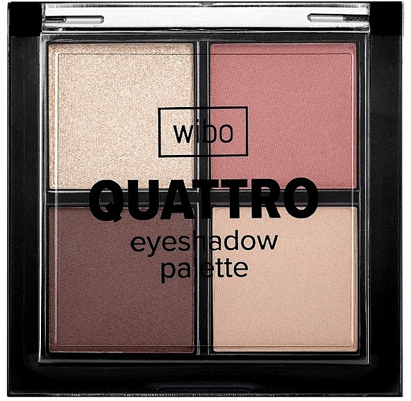 Cień do powiek - Wibo Quattro Eyeshadow palette — Zdjęcie N1