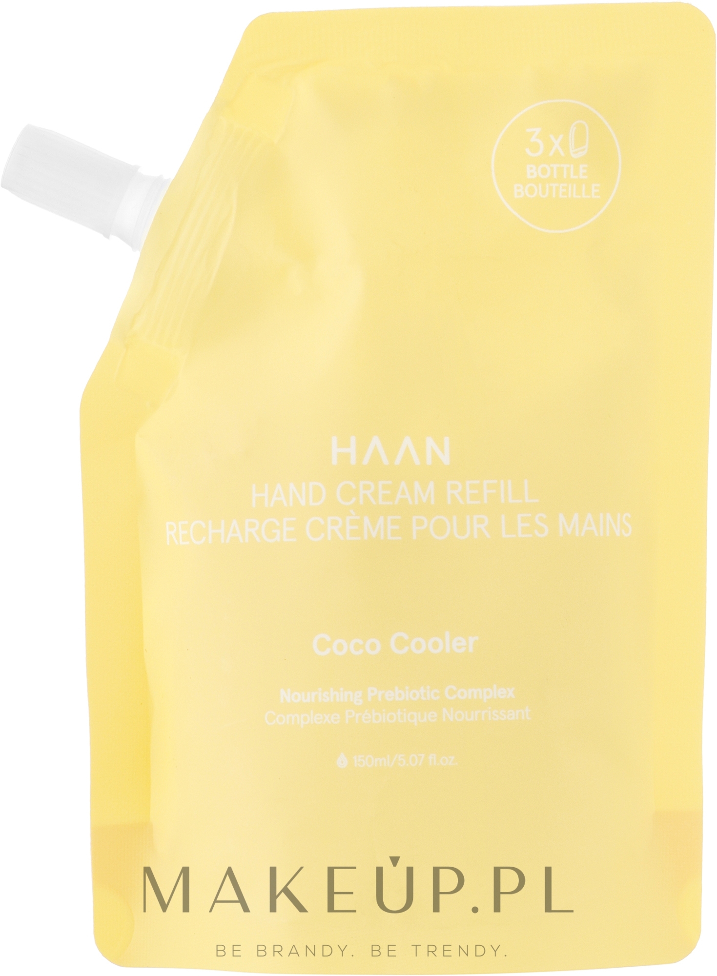 Regenerujący krem do rąk - HAAN Hand Cream Coco Cooler (wkład uzupełniający) — Zdjęcie 150 ml