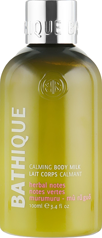 Mleczko do ciała z olejkiem murumuru - Bathique Calming Body Milk — Zdjęcie N1