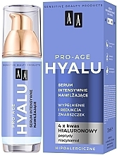 Serum intensywnie nawilżające do twarzy - AA Hyalu Pro-Age Serum — Zdjęcie N3