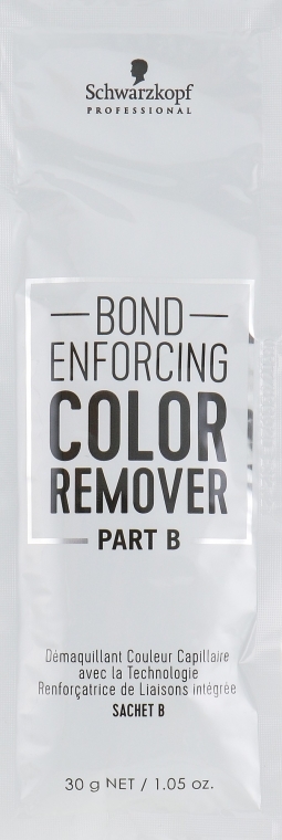 Preparat do usuwania sztucznego pigmentu z włosów - Schwarzkopf Professional Bond Enforcing Color Remover  — Zdjęcie N3