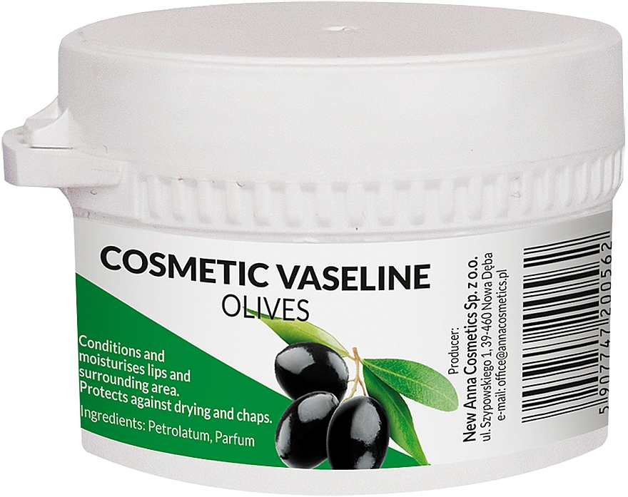 Nawilżający krem do twarzy Olej moringa - Pasmedic Cosmetic Vaseline Olives