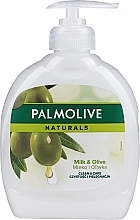 PRZECENA! Kremowe mydło w płynie do rąk Mleko i Oliwka z dowoznikiem - Palmolive Naturals Milk & Olive * — Zdjęcie N3