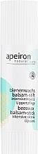 Kup Balsam do ust z woskiem pszczelim - Apeiron Beeswax Intensive Lip And Skin Balm