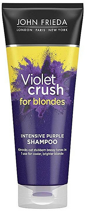 Fioletowy szampon do blond włosów - John Frieda Violet Crush For Blondes
