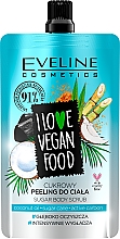 Cukrowy peeling do ciała z kokosem - Eveline Cosmetics I Love Vegan Food — Zdjęcie N1
