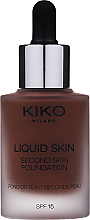 Kup PRZECENA! Podkład do twarzy - KIKO Milano Liquid Skin Second Skin Foundation *