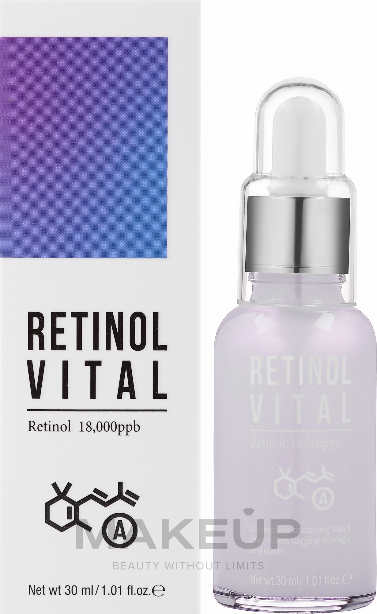 Serum do twarzy w kroplach z retinolem - Esfolio Retinol Vital Ampoule Serum — Zdjęcie 30 ml