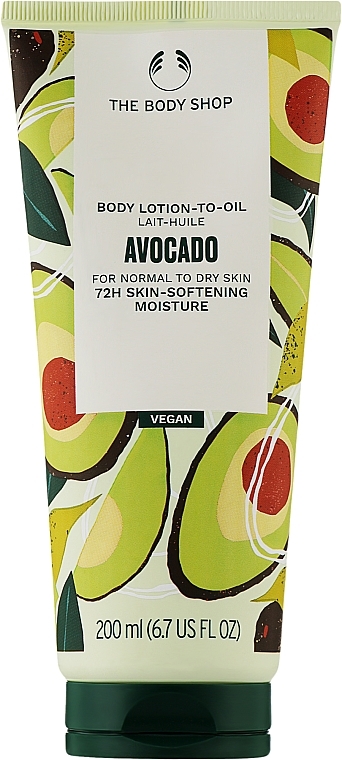 Balsam do ciała z awokado - The Body Shop Avocado Body Lotion — Zdjęcie N1
